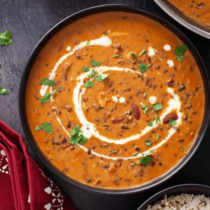 Dal Makhani (Black Dal).