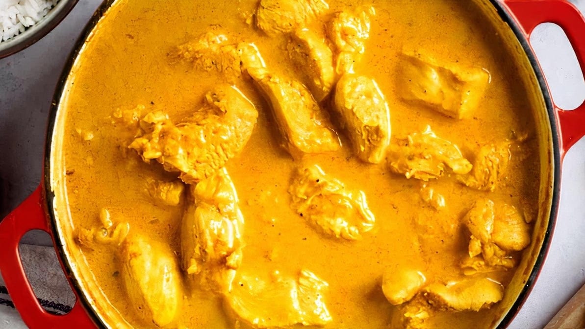 Korma Chicken.