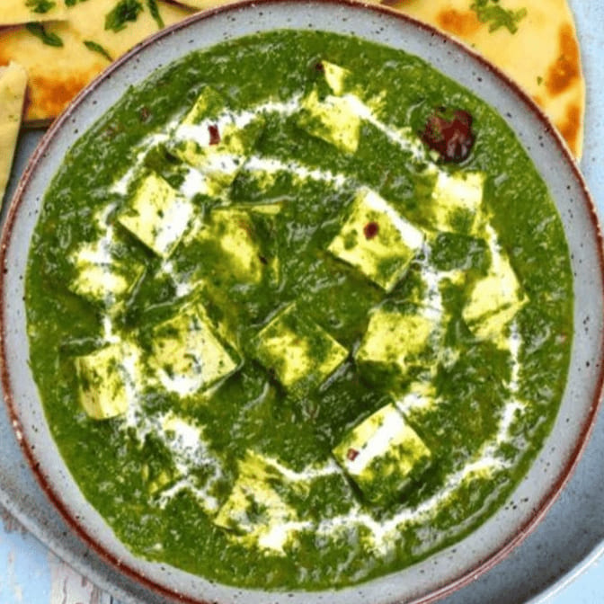 Saag Paneer.