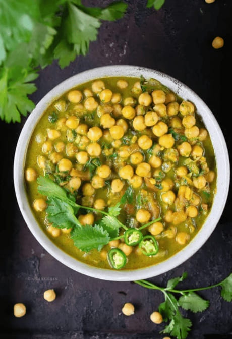 Chana Saag.